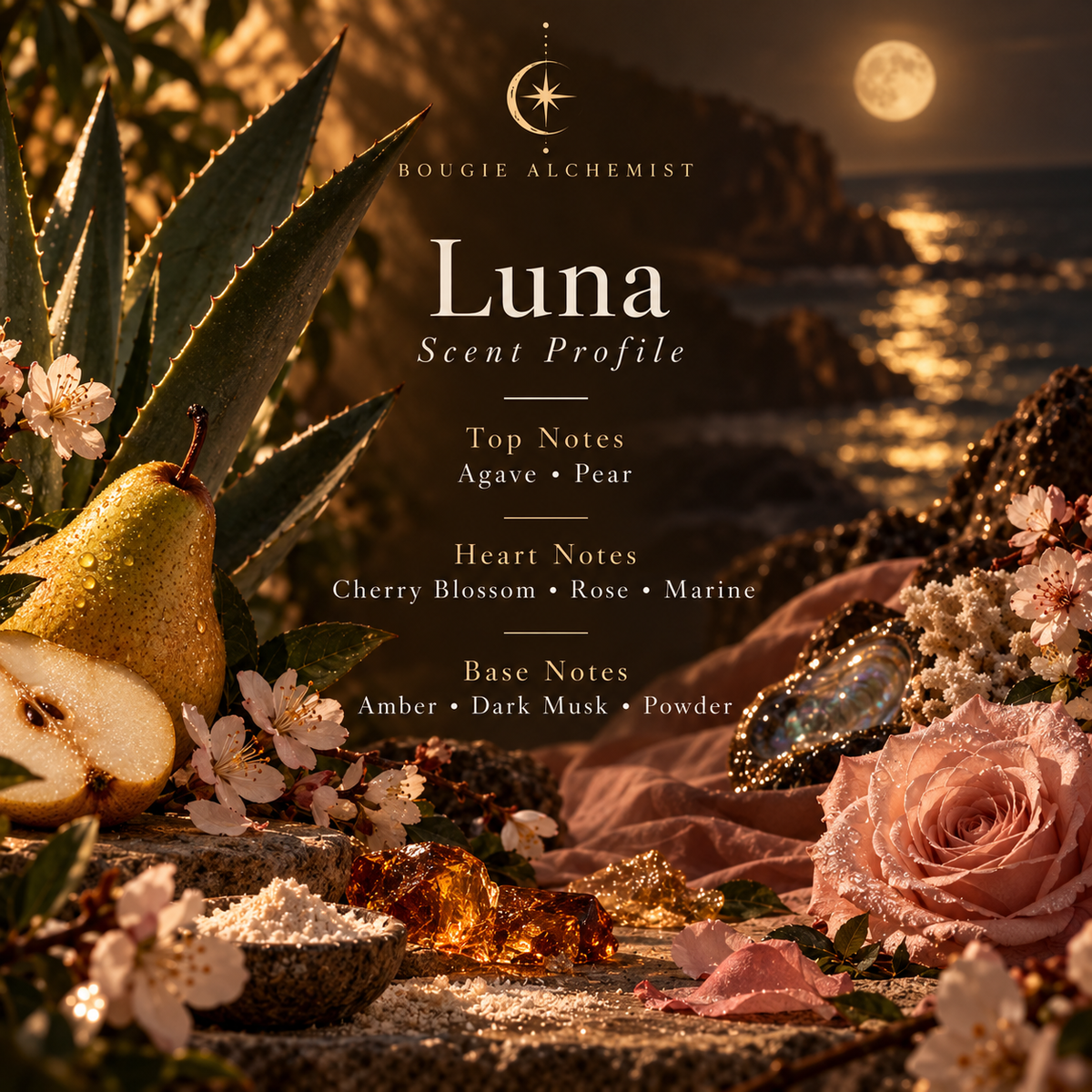 Luna Candle