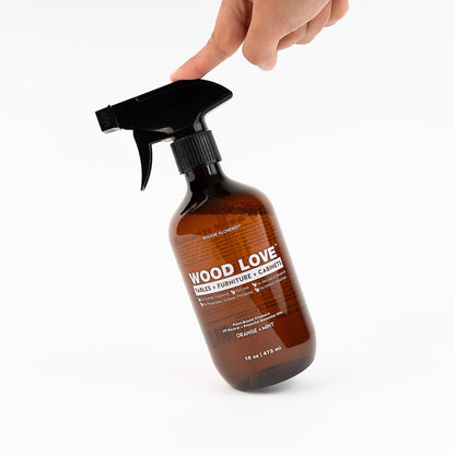 Wood Love Plant - Based Cleaner for Finished Wood Tables, Furniture, Cabinets, and more - Bougie Alchemist